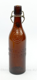 WO2 Duitse bierfles Dortmunder Ritter Bier fles 0,5 l beugelfles - origineel