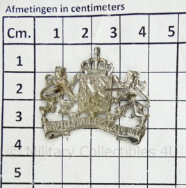 Nederlandse overheid pet insigne Je Maintiendrai -  4 x 3,5 cm - origineel