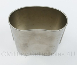 Defensie RVS veldfles beker - nieuwste model - nieuw - origineel