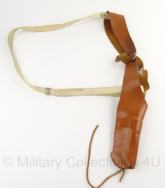 Nederlandse Politie Sickinger Quick Draw holster Walther p5 -  bruin leer - origineel