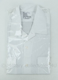 Duitse politie Polizei Diensthemd overhemd met korte mouw wit - zonder insignes - NIEUW in verpakking - maat 39/40 - origineel
