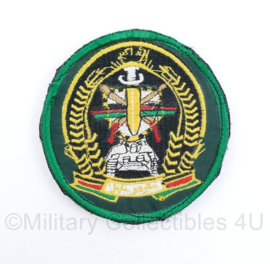 Onbekend embleem uit Afghanistan met klittenband - diameter 9 cm - origineel