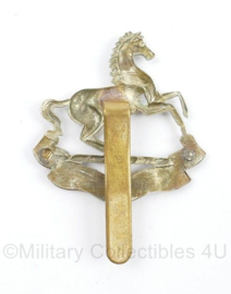 WO2 Britse cap badge Kings Regiment Liverpool - 5,5 x 4 cm -  origineel