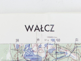 USA Defence mapping agency stafkaart Poland Walcz M753 2524I - 1 : 50.000 - 74 x 58 cm - origineel