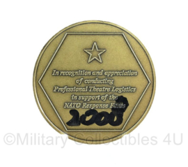 Defensie Coin - NRF Commanders Coin proefversie 2008 - origineel