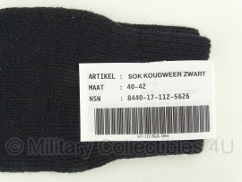 KL Nederlandse leger Bata Industries sokken - koud weer Zwart Sok Koudweer - 66% Superwash wol - maat 43 t/m 46 - origineel