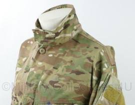 Crye Precision Multicamo G3 Field Shirt uniform jas - maat Medium Extra Long - gedragen, met inktvlekken - origineel