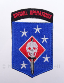 US Special Operations embleem - met klittenband - afmeting 8 x 9 cm