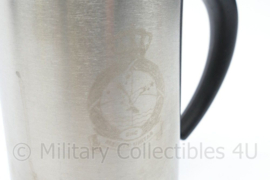KLU Luchtmacht thermosbeker DHC Defensie Helicopter Commando - 9,5 x 11,5 cm - origineel