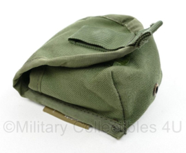 Defensie en Korps Mariniers Profile Equipment handgranaat tas groen - mist drukknoop - 11 x 9 x 5,5 cm - origineel