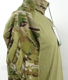 Nederlandse leger multicam UBAC underbody shirt met rits Crey Precision G3 Combat Shirt G3   - nieuwste model - maat Medium Long - nieuw in verpakking - origineel