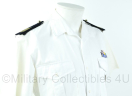 Korps Mariniers Sergeant-Majoor wit zomer tenue met medailles en koudweer insigne   - maat 50 - Origineel