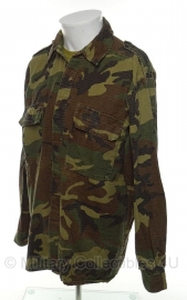 Kroatische Woodland zomer uniform jas ripstop gebruikt - meerdere maten  - origineel