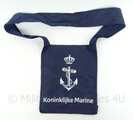 KM Marine blauwe draagtas - afmeting 29,5 x 35,5 cm - origineel