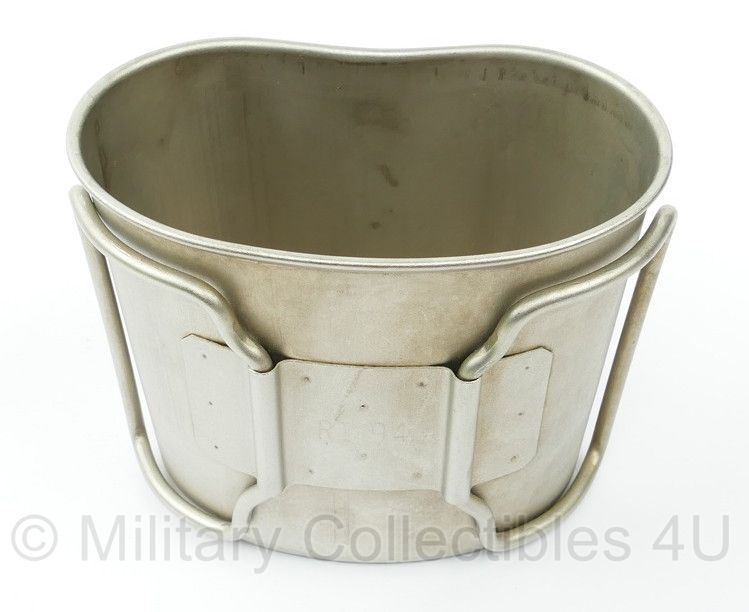 Defensie RVS drinkbeker van 1994 - afmetingen 13 x 8 x 10 cm - nieuw - origineel