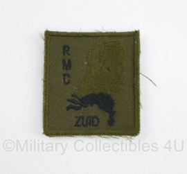Defensie borst embleem RMC Oost Regionaal Militair Commando Oost - met klittenband - 5 x 5 cm - origineel