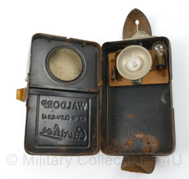 Vintage Waldorp Hanglantaarn Cavalier Inspectie Luchtbescherming No. 204  - 7 x 5 x 11 cm - origineel