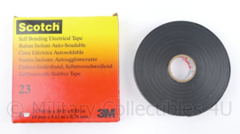 Zelffuserende rubber tape 3M Scotch 23 - 9mm x 9.15meter - nieuw in doosje