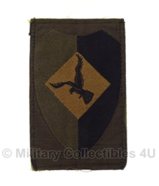 KL Nederlandse leger Luchtmobiele brigade embleem met klitteband OUD MODEL 8 x 5,5 - voor gevechtstenue - origineel