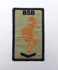 Nederlands Brigade Speciale Beveiligingsopdrachten (BSB) embleem met klittenband - 5 x 8,5 cm