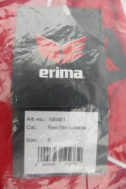 Erima 111401 sportpolo Red-Black-White - maat 8/Large - nieuw in verpakking - origineel