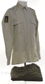 Korps Mariniers Kazerne Tenue overhemd met broek - maat shirt 41-6 en maat broek 47 - origineel
