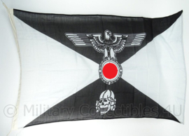 WO2 Duitse Waffen SS Barracks vlag katoen - 100 x 150 cm - replica