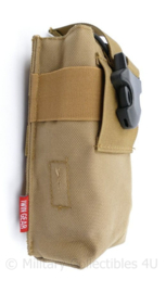 Defensie en US Army Molle magazin pouch - merk Twin Gear - Coyote - 8 x 6 x 17,5 cm -