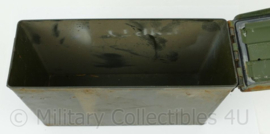 Munitiekist 200 cartridges 7.62 mm M13 schakelband munitie - 28 x 17½ x 10 cm - origineel