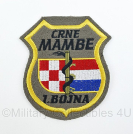 Kroatische leger embleem CRNE Mambe 1 Brigada 1Bojna - origineel