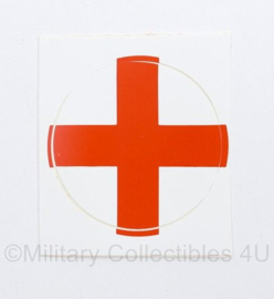 Nieuw rode kruis Etiket sticker voor verbandkist - 5 x 5 cm - origineel