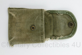 US Army M56 Vietnam oorlog kompas tas of First Aid tas ALICE - 10 x 2 x 12 cm - origineel