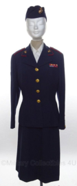 USMC US Marine Corps Dames uniform set, jasje,rok en schuitje - zeldzaam - maat s/m - origineel