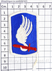 US Army naoorlogs full colour embleem US Army 173RD Airborne Infantry Brigade Badge - 5 x 8 cm - origineel