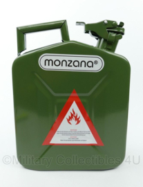 Monzana metalen jerrycan 5 liter - 9 x 23 x 30 cm - nieuw