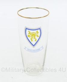 Defensie bierglas jaren 70 a 80 - Hojelkazerne - gebruikt - 13 x 6 cm - origineel