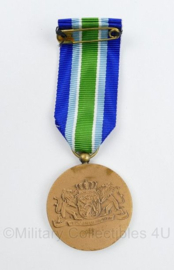 Marechaussee medaille 2003 voor langdurige operationele dienst - 9,5 x 3,5 cm - origineel