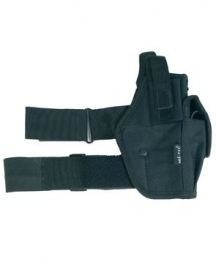 BEENHOLSTER 9mm - zwart