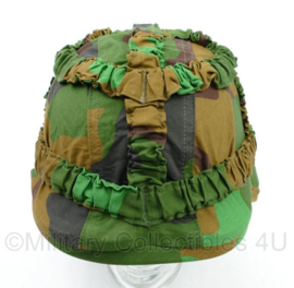 Defensie M92 M95 helmovertrek Jungle camo voor composiet helm - maat Medium - nieuw - origineel