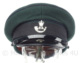 Britse Light Infantry visor cap met insigne - met Egypt insigne - maat 57 -  origineel