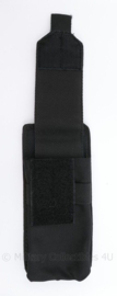 Koppeltas zwart met klittenband - 8,5 x 2,5 x 9 cm - origineel