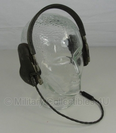 WWII US Navy USN H-16-U MX-240/U & MX-239/U Radio Headset Headphone - origineel