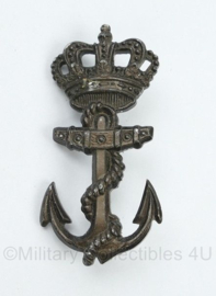 KM Koninklijke Marine en KMARNS Korps Mariniers embleem metaal anker - 6 x 2,5 cm - origineel