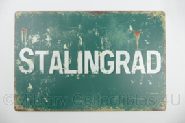 Metalen plaat Stalingrad - 30 x 20 cm