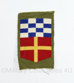 Natres Korps Nationale Reserve eenheid embleem vorig model -  6,5 x 4 cm - origineel