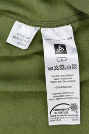 Defensie ODLO Luchtmacht groen vest with collar , unisex - maat Large - Onderhemd Col L-mouw NFP mono - nieuw in verpakking - origineel