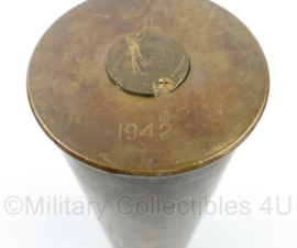 WO2 Britse 25 ponder huls 1942 - 29 x 9 cm - origineel