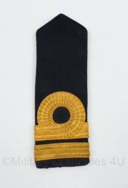 KM Koninklijke Marine epaulet ENKEL Luitenant ter zee der 2e klasse - 13 x 4,5 cm - origineel