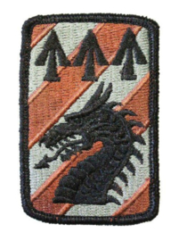 US Army Foliage patch - 3rd Sustainment Brigade - met klittenband - voor ACU camo uniform - origineel