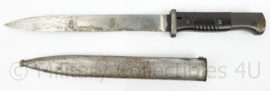 WO2 Duitse K98 bajonet met schede P. Weyersberg - 40 cm lang - origineel